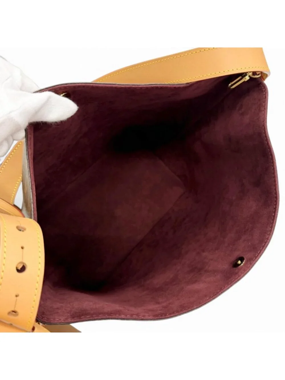 Louis Vuitton All in GM Monogram Canvas Bucket Bag Brown